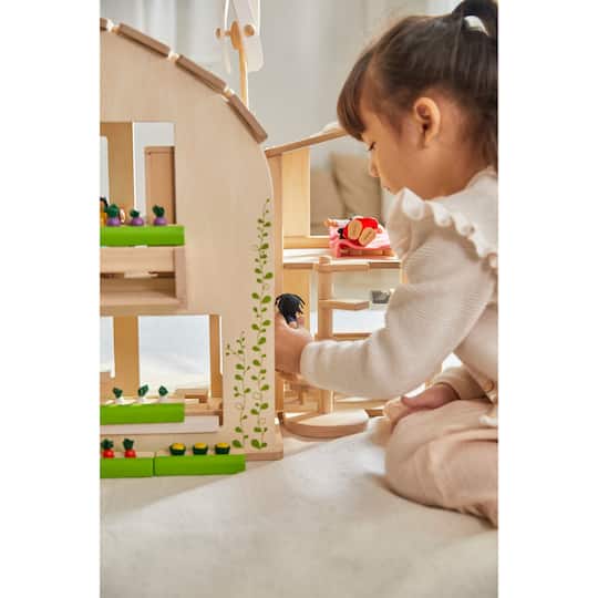 PlanToys Wooden Dollhouse Furniture Set